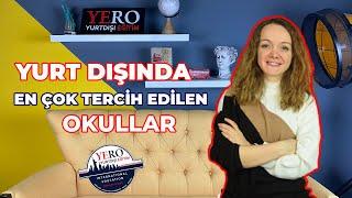 Yurtdışında en çok tercih edilen okullar!