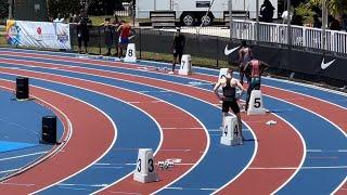 David Kendziera Win Men’s 400mh in Windy Conditions | Miramar invitational 2024 #trackandfield