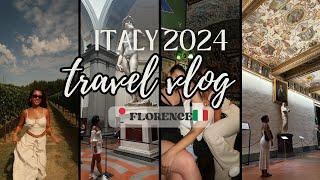 FLORENCE, ITALY | statue David, Tuscany wine tour, Duomo, Ponte Vecchio | travel Vlog 2024