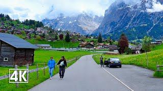 Explore The Breathtaking Nature, Enchanting Grindelwald  Switzerland 4K