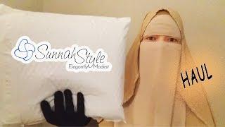 Sunnah Style Haul | First impressions on their flap niqab, hooded wrap hijab and plain bisht abaya