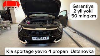 Kia sportage yevro 4 propan ustanovka XORAZM STAG SERVICE sifatli va xavfsiz ️998977902111#kia