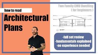 How to Read Architectural Plans - For Beginners