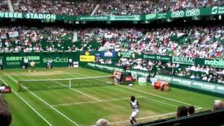 Philipp Kohlschreiber vs Gael Monfils - Semi Finals Gerry Weber Open 2011 - Massive Forehand [HD]