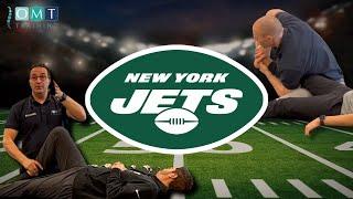 Inside Jets' Medical Team Training with OMT Training #NFL #osteopathy #physicaltherapy #jets