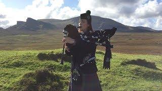 Dark Isle Bagpiper: Scotland the Brave