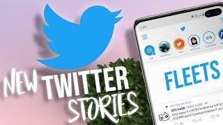 How to see Twitter Fleets or Stories