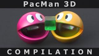 PacMan 3D Compilation 1 ️ C4D4U