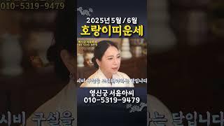 2025년 을사년 대박 호랑이띠 운세호랑이띠분들 비밀이있습니다 #범띠 #98년생 #86년생 #74년생 #62년생 #50년생 #shorts