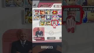 Joe Biden in Super Smash Bros Brawl