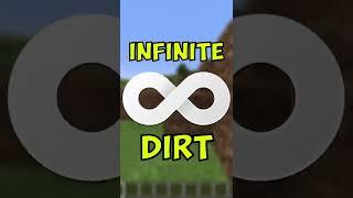 Duplicating dirt in Minecraft...