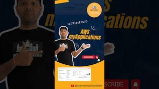 AWS myApplications - re:Invent 2023 update #shortsvideo #awsreinvent2023 #aws