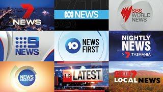 Australian TV News Intros 2020 / Openings Compilation Australia (HD)