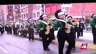 Waterford Kettering Marching Band performing in the 2013 Detroit Thanksgiving Day Parade