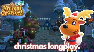 Cozy Christmas Longplay | Celebrating Toy Day Pt 56 (no commentary) ~ Animal Crossing New Horizons