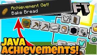 How to Get Java Advancement in Minecraft Bedrock Edition! - Advancement Addon Review!