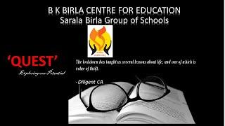 BK Birla Centre for Education Search for unity in diversity in the harsh period of covid-19 pandemic