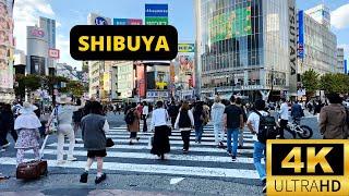 TOKYO, JAPAN  [4K] SHIBUYA — 1 HOUR Walking Tour