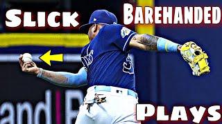 MLB \\ Slick Barehanded Plays