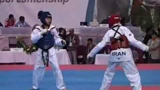 World Junior Championships Izmir  2008 Female -44 kg Canada vs Iran Round 3