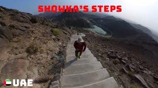 Wadi Showka's steps, are they the UAE's toughest staircase to climb? I did and I'm still suffering!