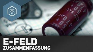 E-Felder - Zusammenfassung fürs Physik-Abi