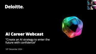 European AI Career Webcast – #2 „AI Strategy”