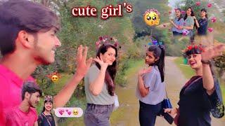 I Meet my Dream Girl Vlogs @sujeet vlog 100k #flirting #reaction #impress #prank