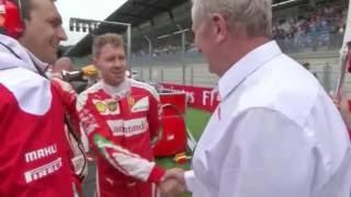 F1 2016 Austrian GP - Helmut Marko wishes Sebastian Vettel a happy birthday