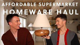 AFFORDABLE SUPERMARKET HOMEWARE HAUL | Sainsburys, M&S, Asda, Modern Country Home Decor | TobysHome