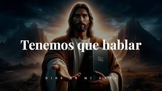 Aléjate de toda distracción por unos minutos, quiero un momento a solas contigo | Dios es mi Guía