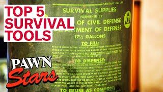 Pawn Stars: 5 EXTREME PIECES OF SURVIVAL GEAR | History