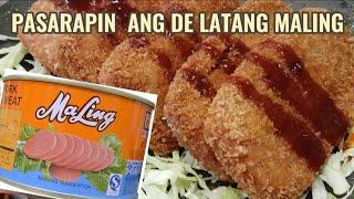 MALING RECIPE ala tonkatsu with Tonkatsu sauce recipe | maling recipe pinoy