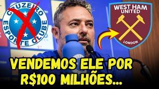 BOMBA AGORA! ESTRELA DO CRUZEIRO É VENDIDO PRA EUROPA POR VALOR MILIONÁRIO! | NOTICIAS DO CRUZEIRO