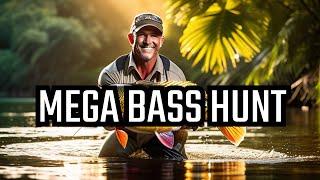 The Hunt for a 20 lb Peacock Bass  in the Jungle #bassfishing #peacockbass