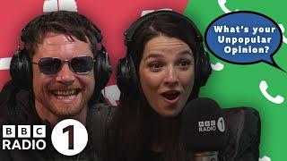 Number twos with the toilet seat UP?! Jack O'Connell & Marisa Abela play Unpopular Opinion