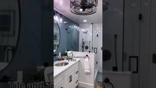 How much did my bathroom remodel cost? DIY bathroom makeover! What does a 12k bathroom look like