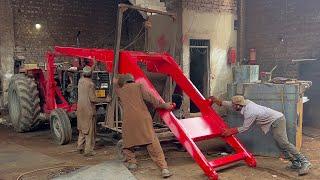 Amazing invention ! How to Make Best Grapple Loader With Tractor