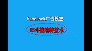 facebook代运营广告投放H5斗篷AB跳转技术推广跨境电商培训