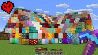 J'ai Collecté Tous les Blocs de Minecraft Hardcore !