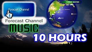 Wii Weather Forecast Channel Music (Globe at Night) - 10 Hours for Sleep / Study / Relaxing