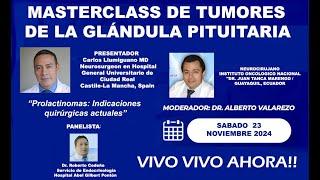 MASTERCLASS EN TUMORES DE HIPOFISIS, SABADO  23 de Noviembre, 2024