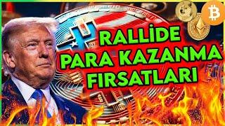 10 MADDEDE BITCOIN RALLİSİNDE PARA KAZANMA FIRSATLARI (TRUMP VE ELON MUSK BOĞASI)