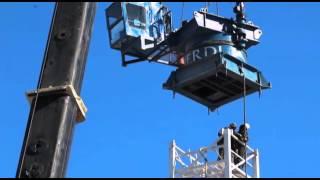 Massive Crane Erected At Former Windsor Star Site