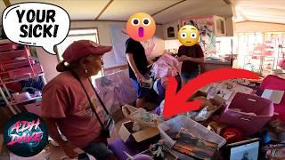 We found something very disturbing at this Failed Streamers abandoned home