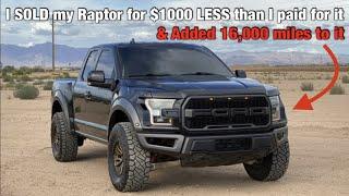 I Owned A $70,000 Ford Raptor For $250 A Month! - 16k Miles 1 Year Owner Review