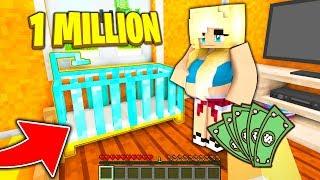 COMPRIAMO LA CULLA DA 1.000.000€ PER NOSTRO FIGLIO!! - Minecraft FAMIGLIA #3