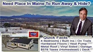 Maine House For Sale | 4 Bedrooms $169,500