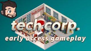 Tech Corp. | Early Access Gameplay | Product Line / Dev Tycoon | skittza