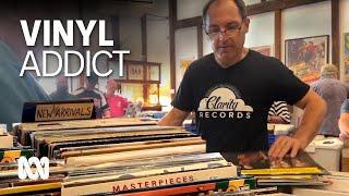 Self-professed vinyl addict has more than 200,000 records in his collection | ABC Australia